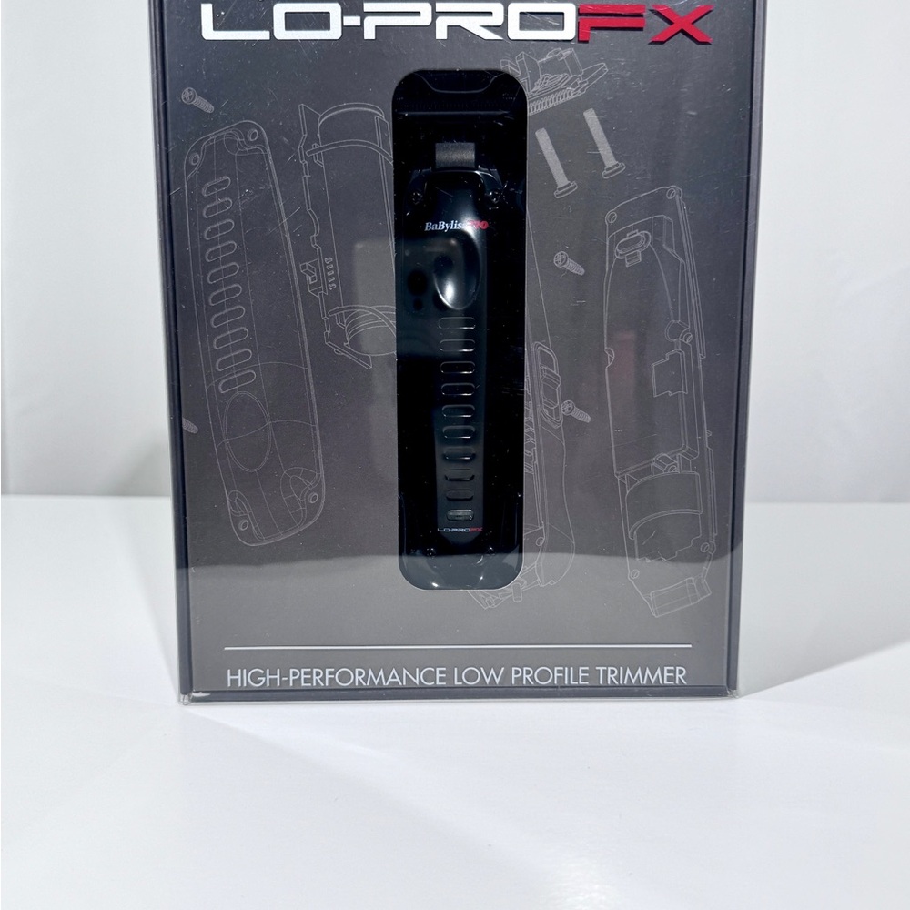 BaBylissPRO LO-PROFX Black Trimmer | Premium Grooming Tool | Brand New